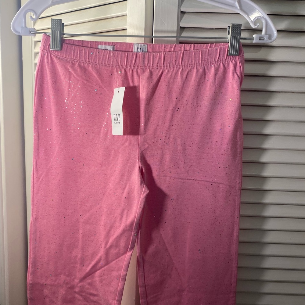 GAP Pink Sparkle Leggings